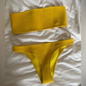 TRIANGL BIKINI YELLOW
